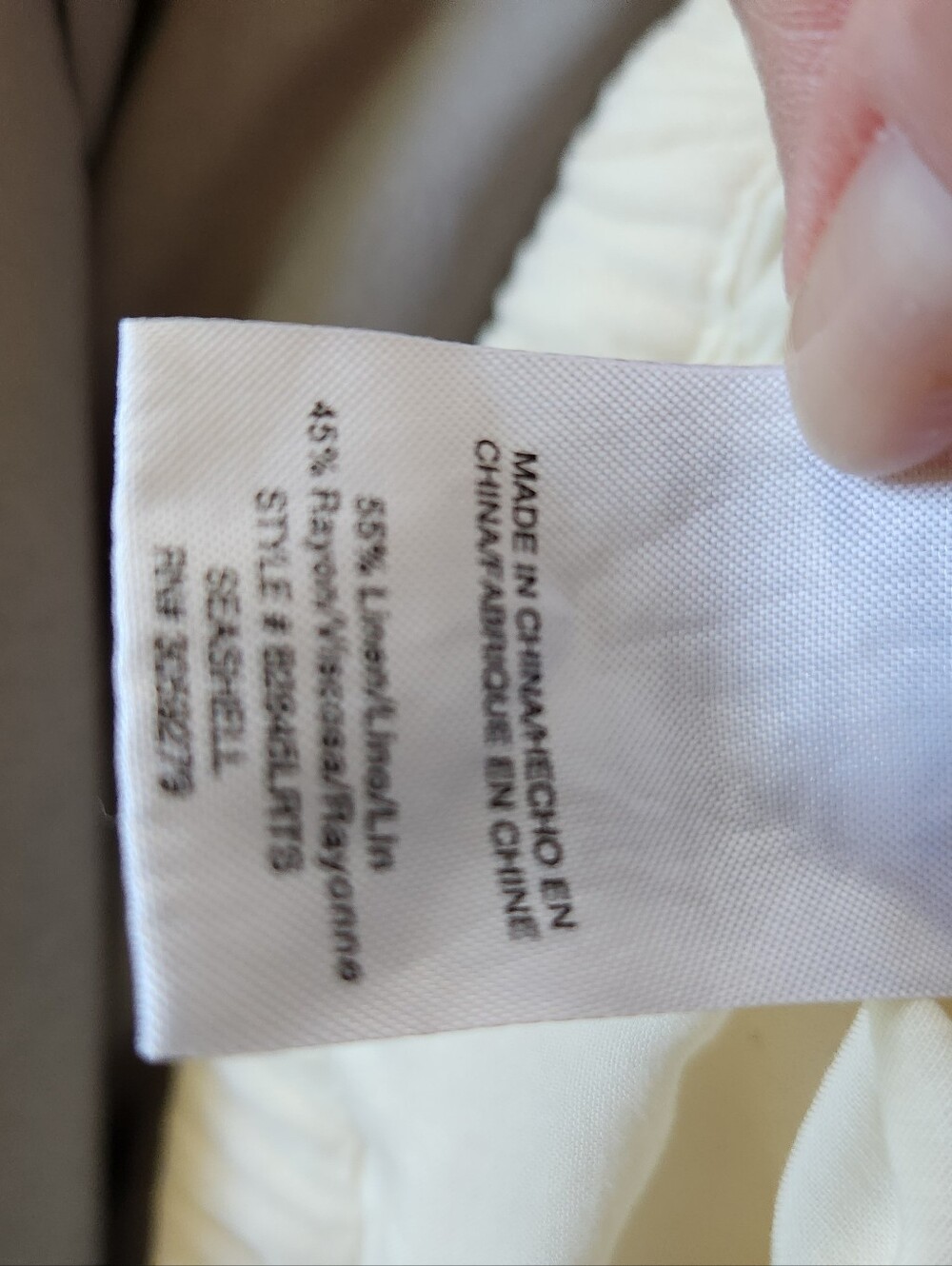 Thread & Supply Dekker Linen Blend Wide Leg Pants New - Picture 11 of 11